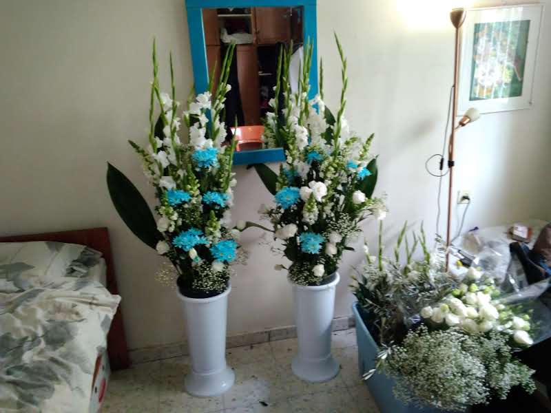 Tehila's wedding flowers