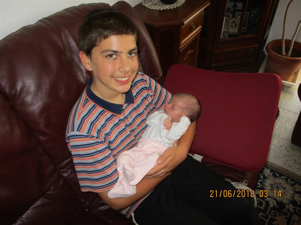 Ds12 with his new niece