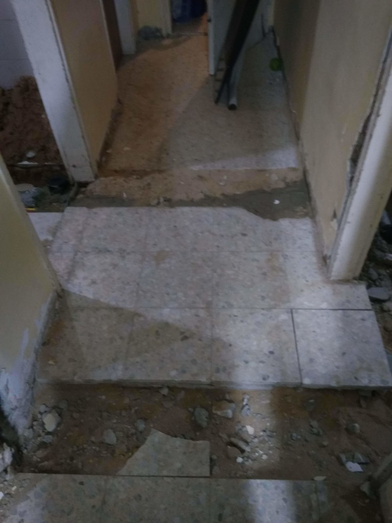 renovation - hallway